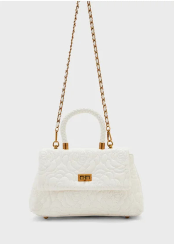 Embroidery Handbag Fashionable Chain Bag - Shahzahra