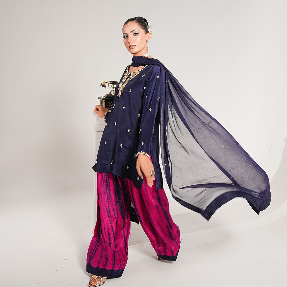 Aria 3 Piece Stitched - Javeria Zoa
