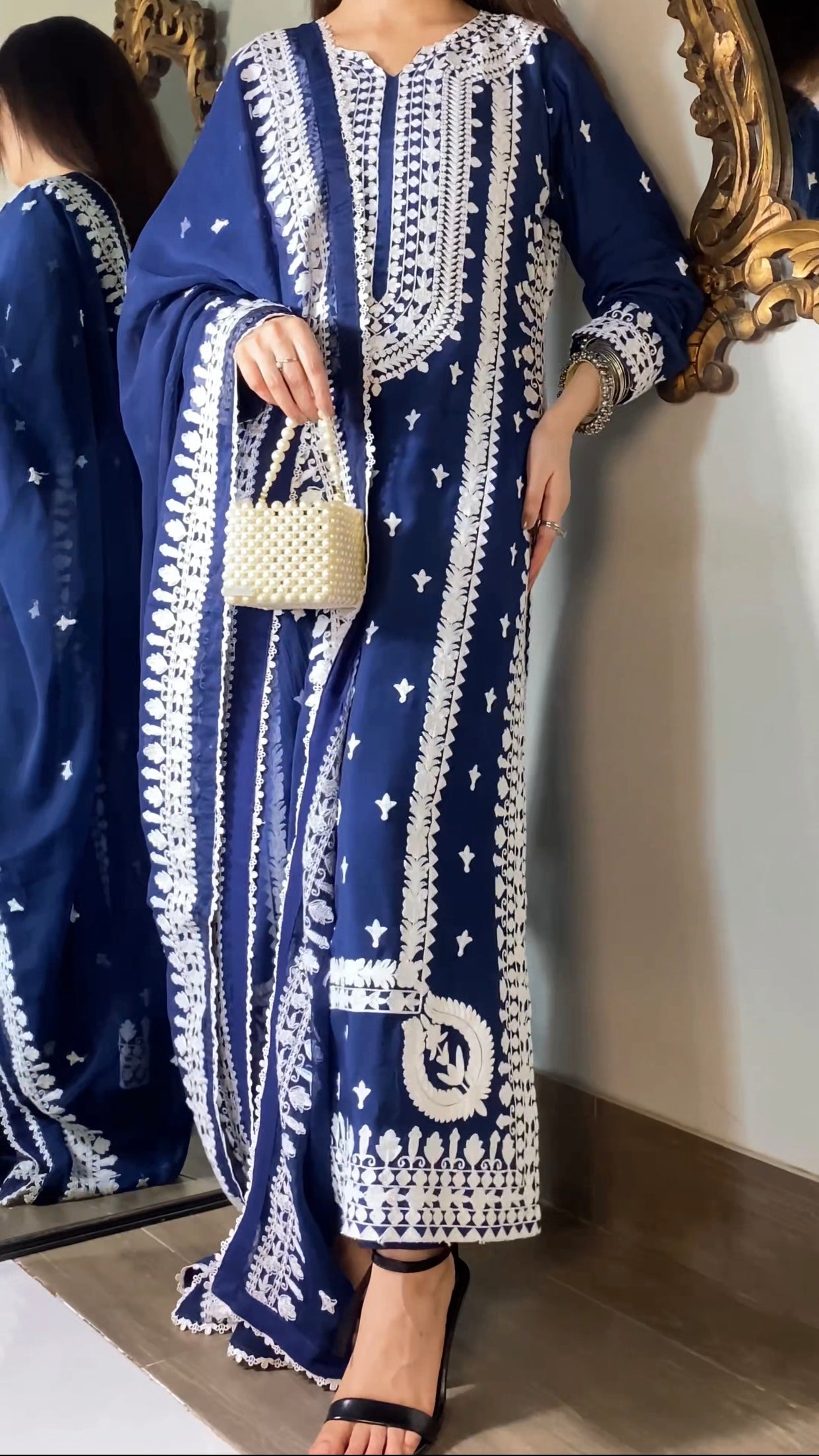 Arhama Arri Special - Chiffon - 3 Pcs - Fashion Corner