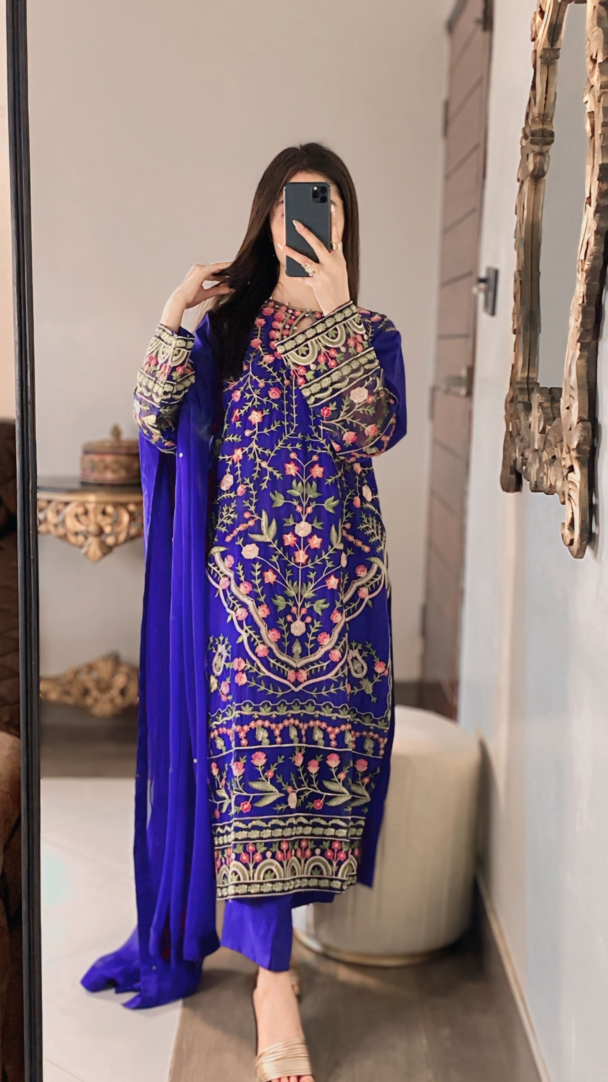 Noor Pret - Silk - 3 Pcs - Fashion Corner