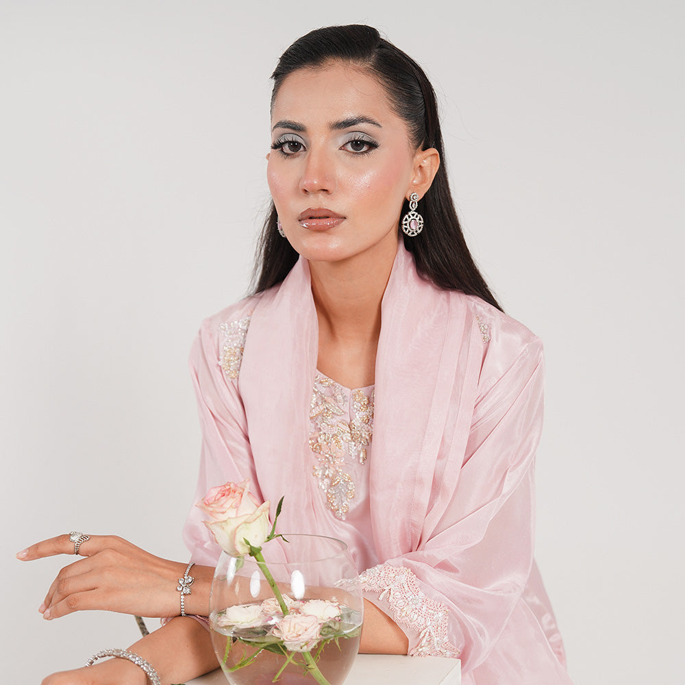 Orchid 3 Piece Stitched - Javeria Zoa