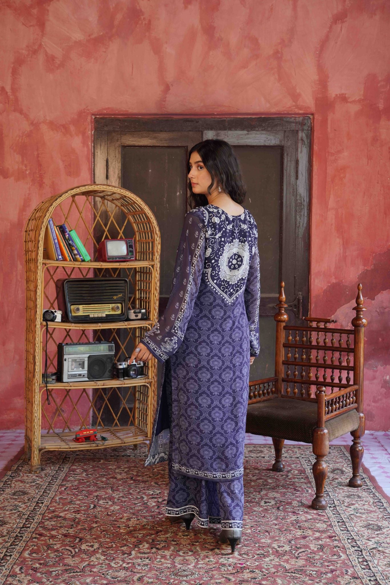 Noor Bano - 2Pcs - Printed - Stitched - Sairafit