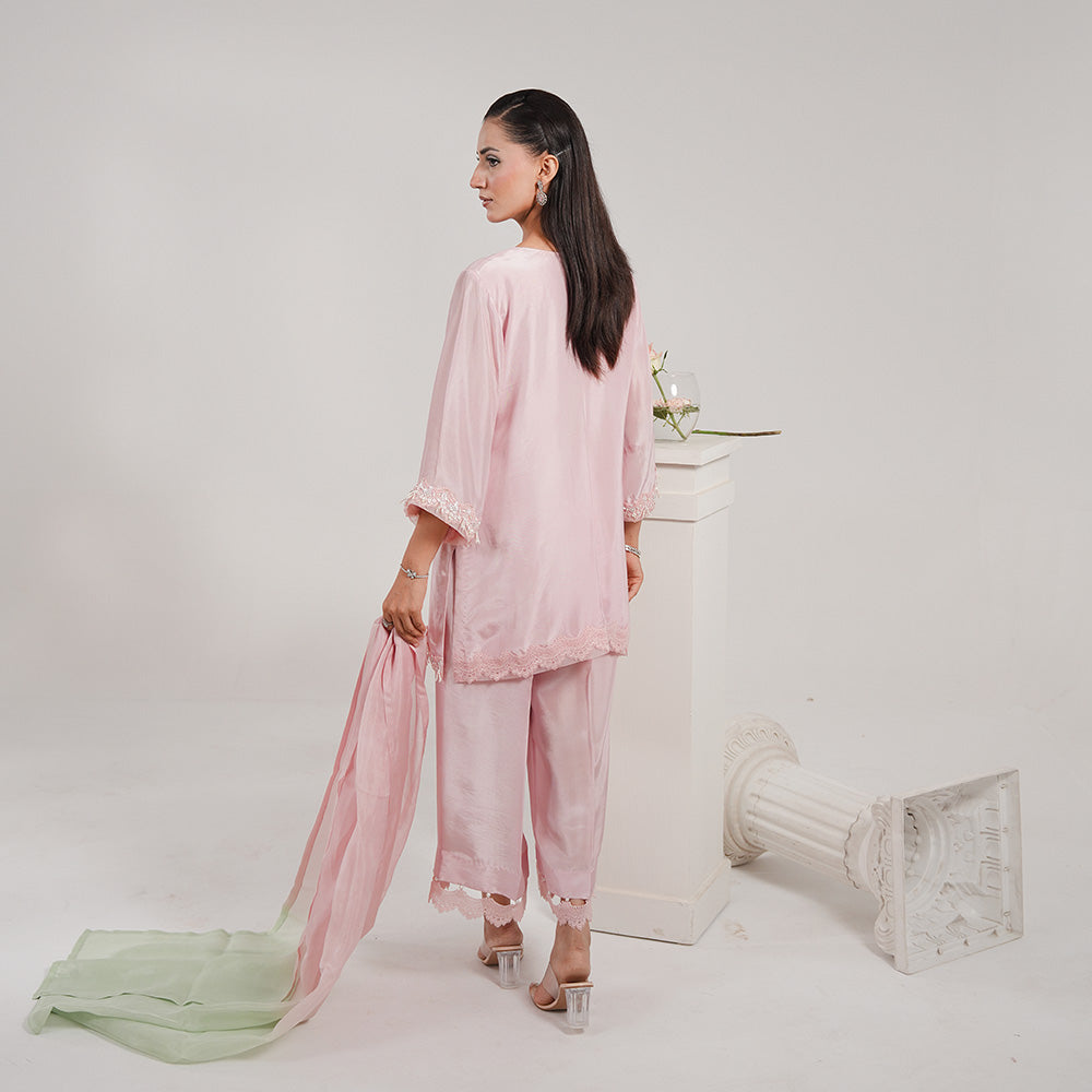 Orchid 3 Piece Stitched - Javeria Zoa