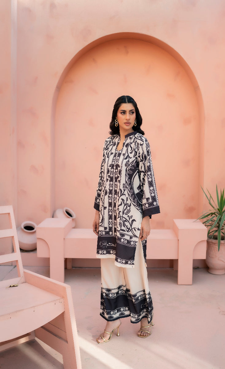 Meerub - Stitched 2 Pcs - Kala Jora