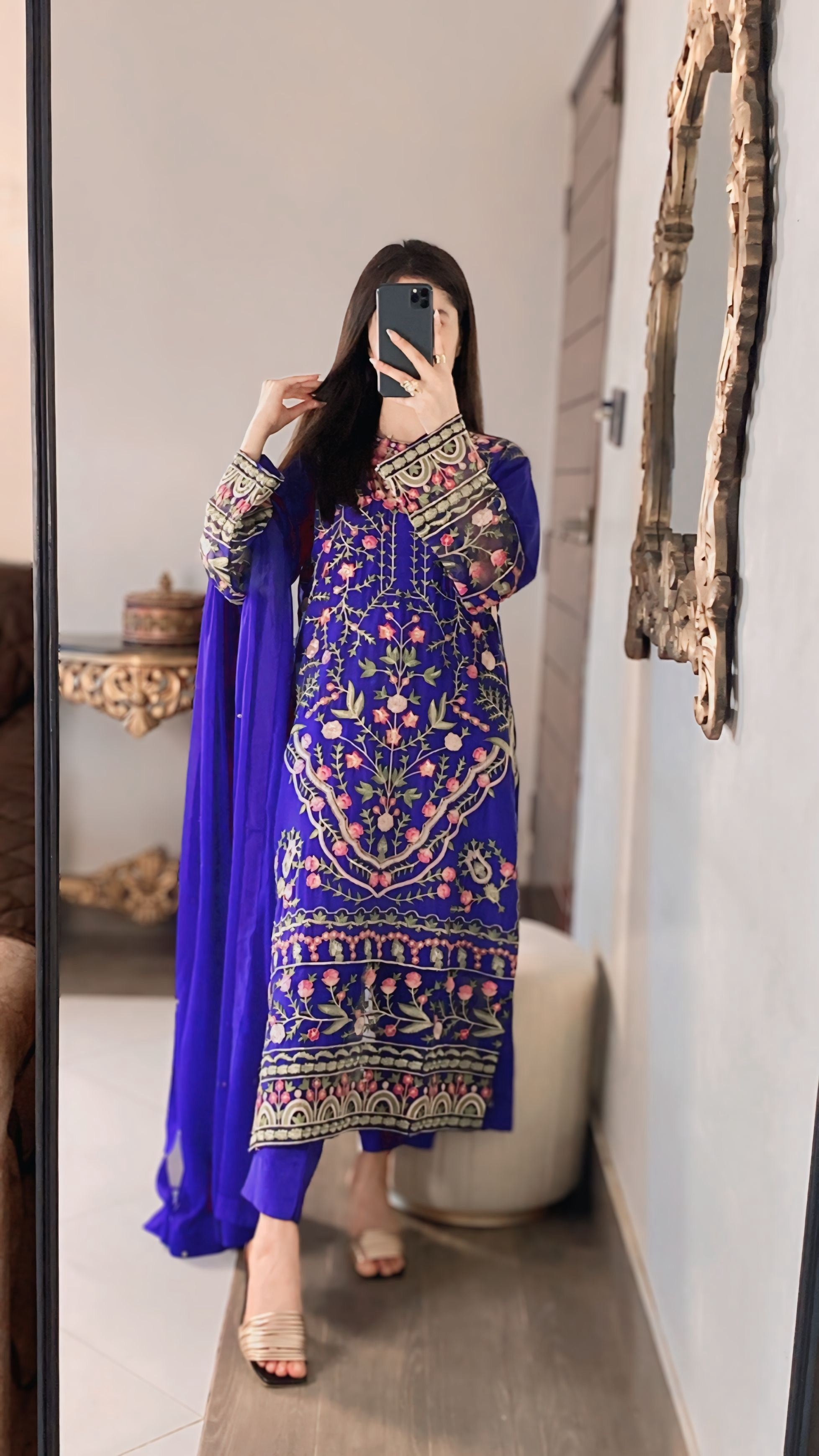 Noor Pret - Silk - 3 Pcs - Fashion Corner