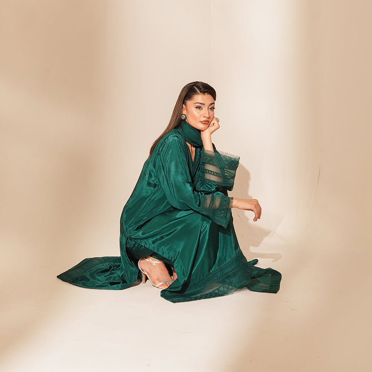 Reverie 3 Piece Stitched - Javeria Zoa