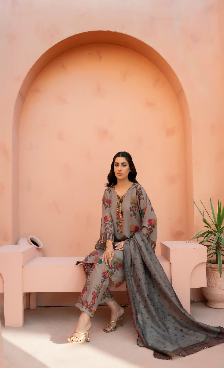 Gulrukh - Stitched 3 Pcs - Kala Jora
