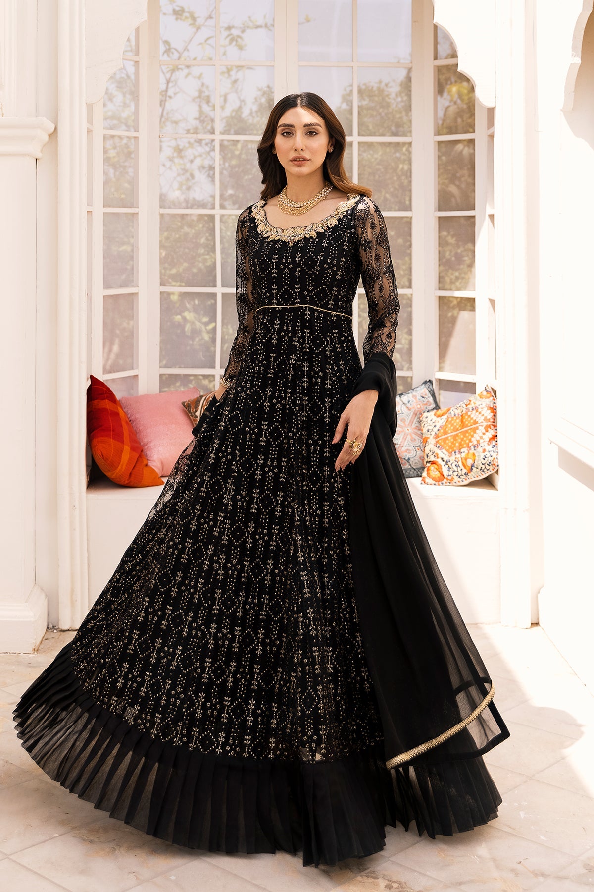 Reyna 3 Piece Stitched - Javeria Zoa