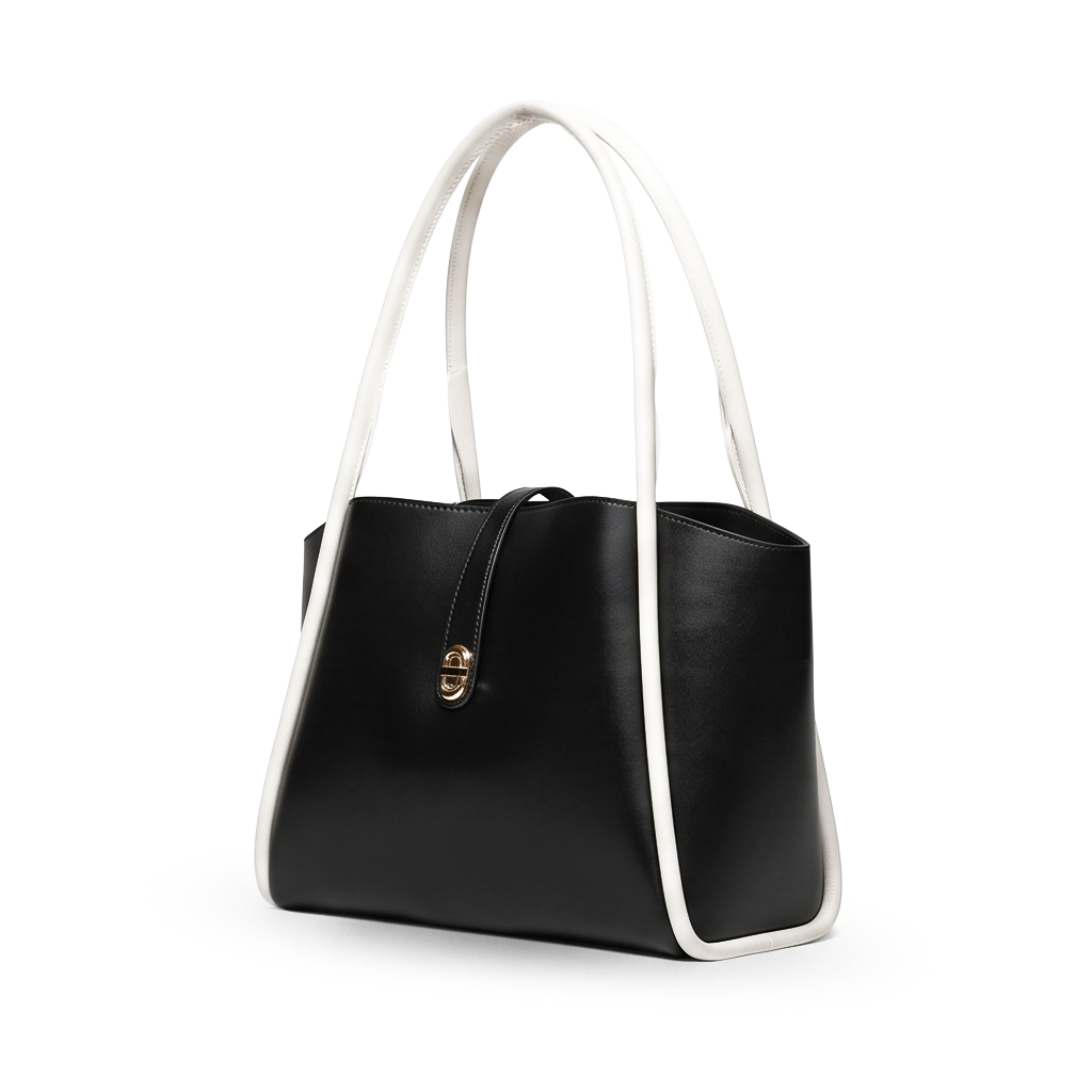 Elizabeth Black Tote Bag - Bag X
