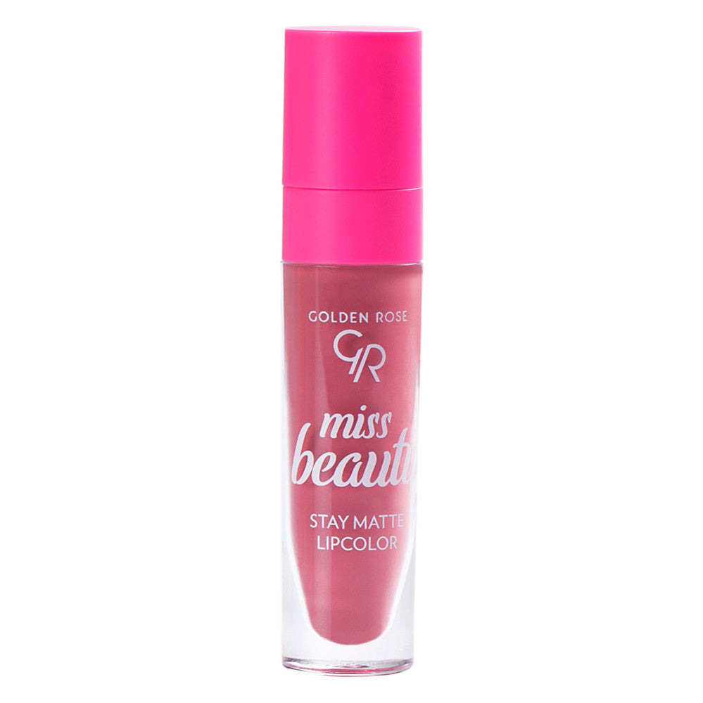 MISS BEAUTY STAY MATTE LIPCOLOR - Golden Rose
