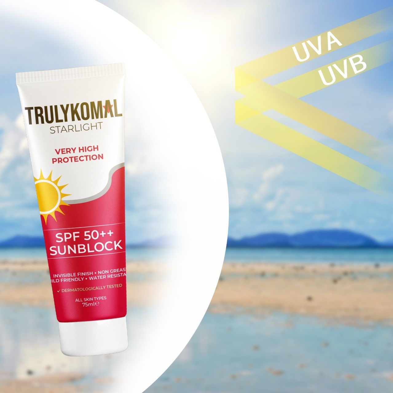 Sunblock Spf 50++ - Trulykomal