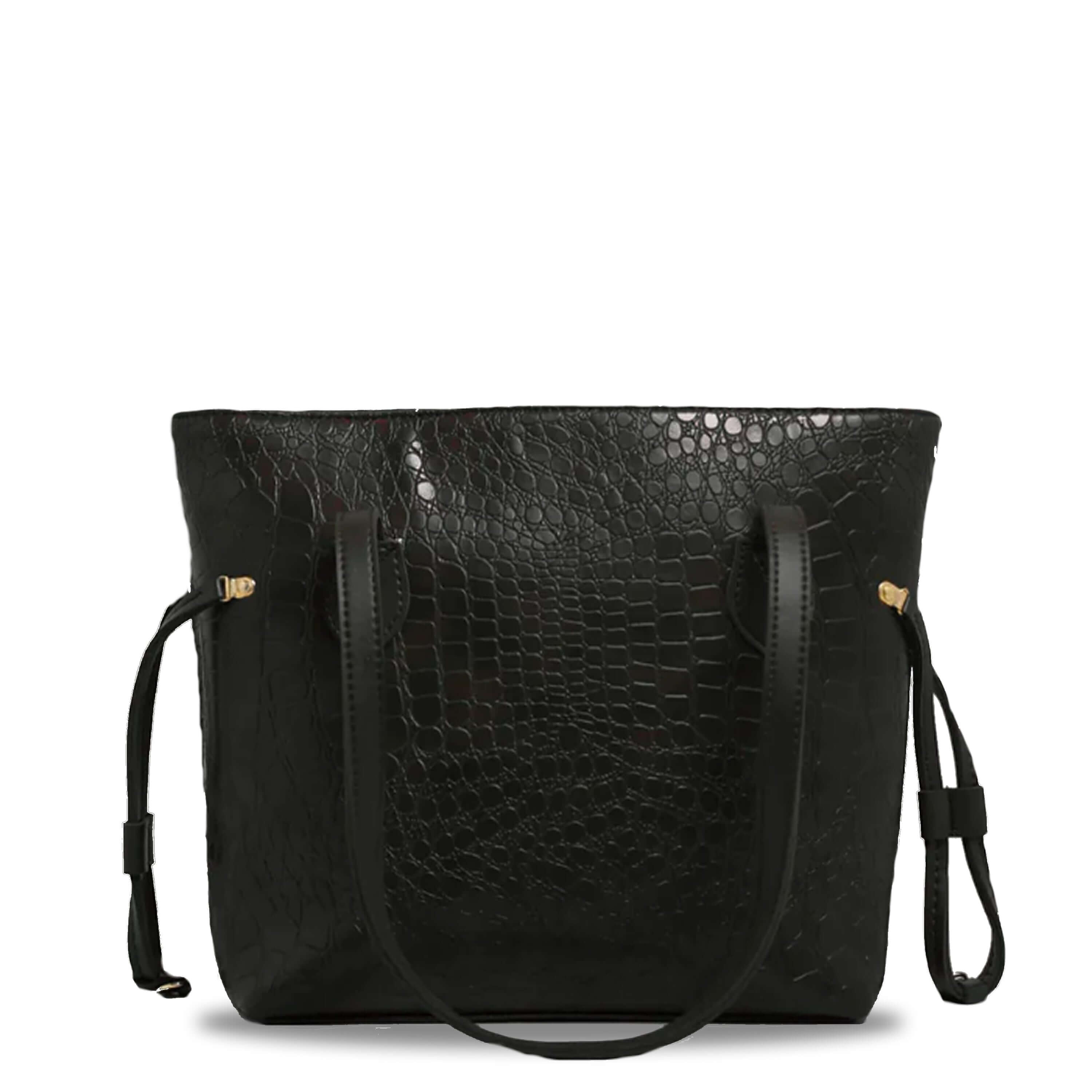 Trinity Black Tote Bag - Bag X