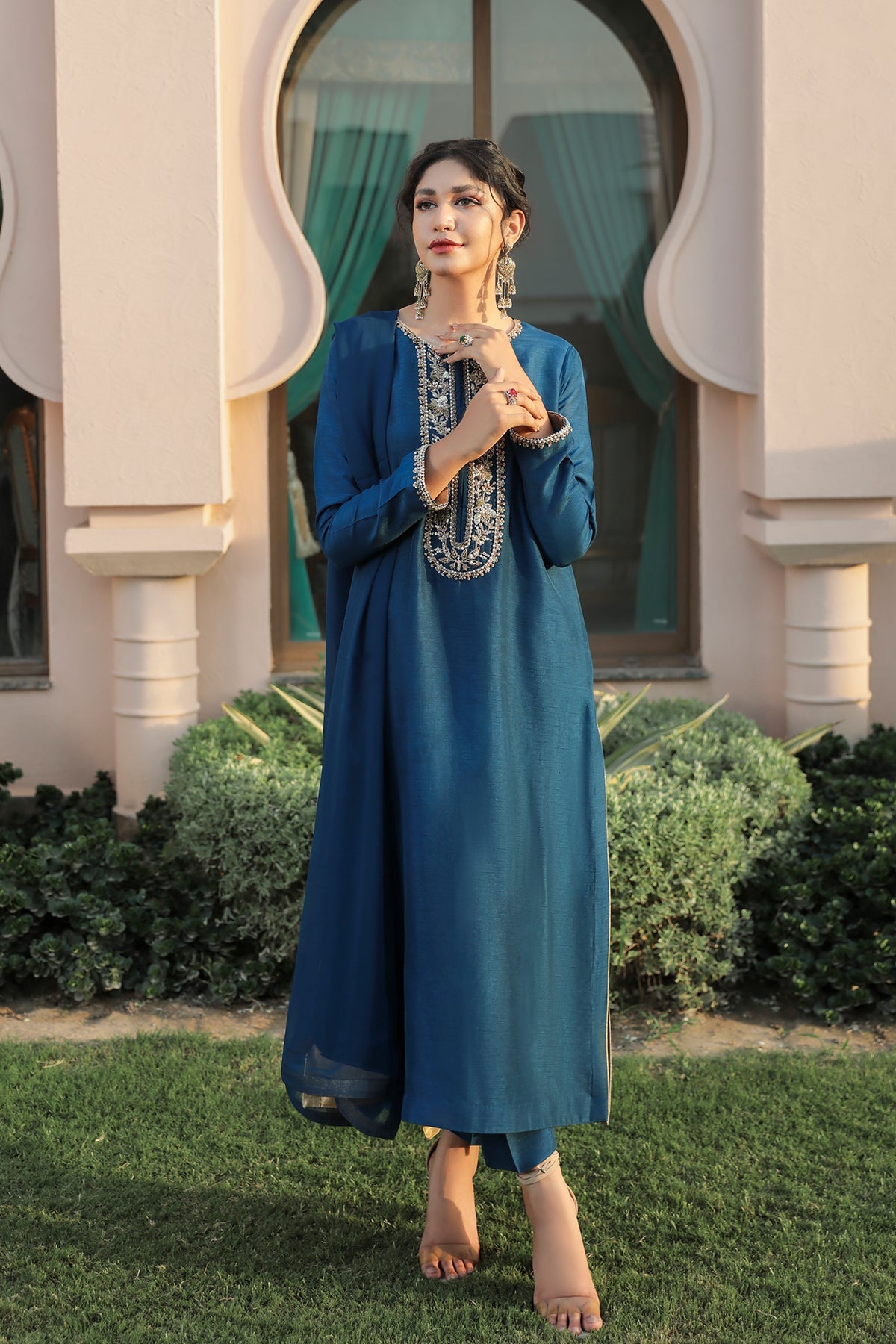 Valerie 3 Piece Stitched - Javeria Zoa