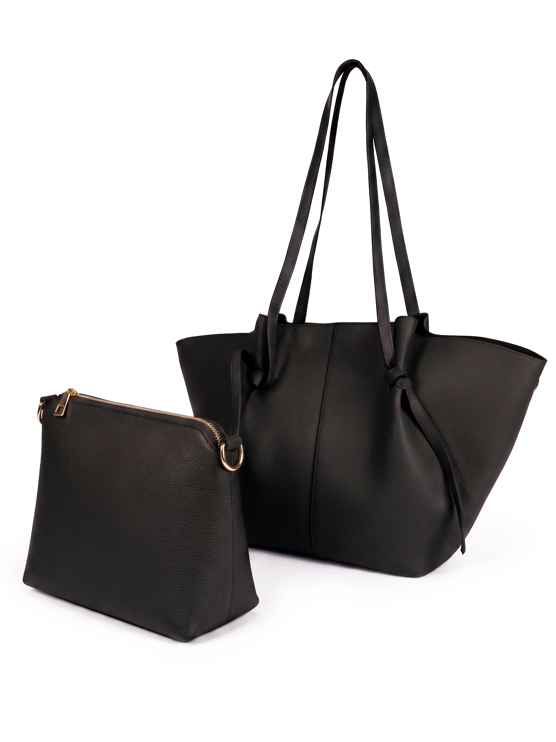 Virgo Black Tote Bag - Bag X